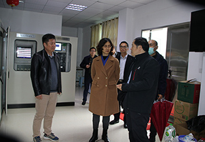 市領(lǐng)導(dǎo)吳曉暉、閆景軍到威華集團調(diào)研